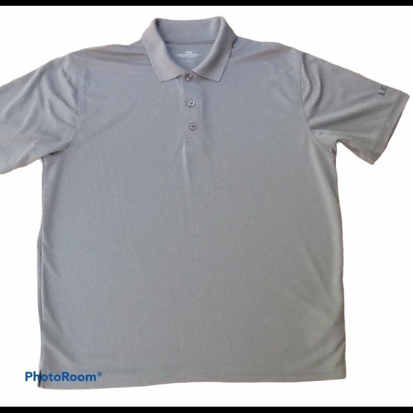 Vansport Performance Gray Golf Shirt Size Medium - Picture 1 of 6